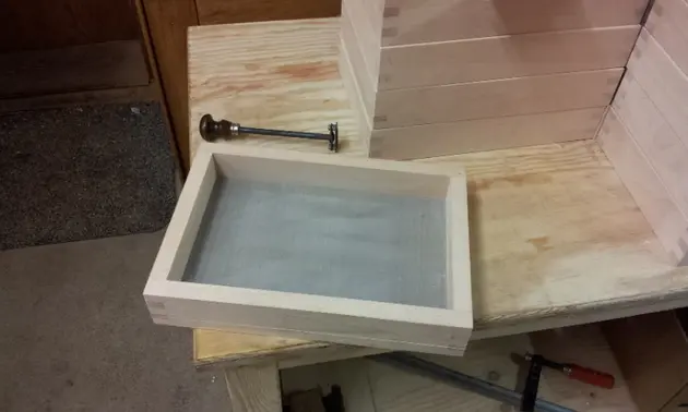 [ST.7114.RG] Hand sieve birch 22x32cm