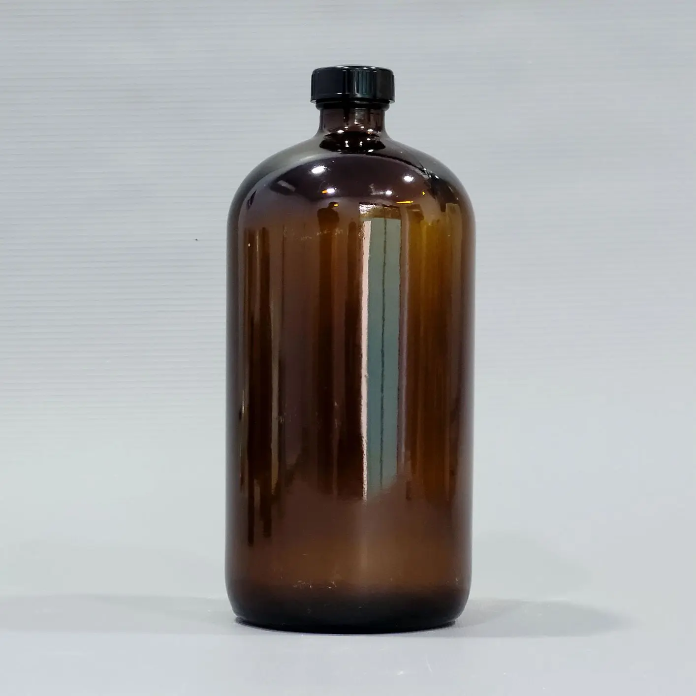 [ST.6222.RG] Brown glass bottle / 1L
