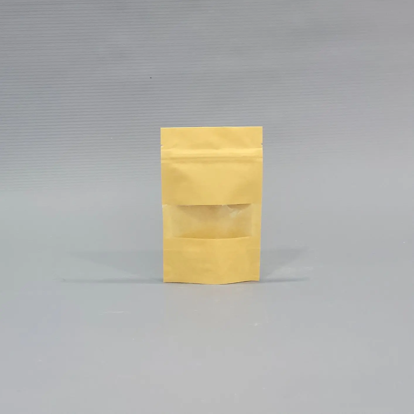 [ST.6230.RG50] Doypack with window / 9*14cm / 50p.