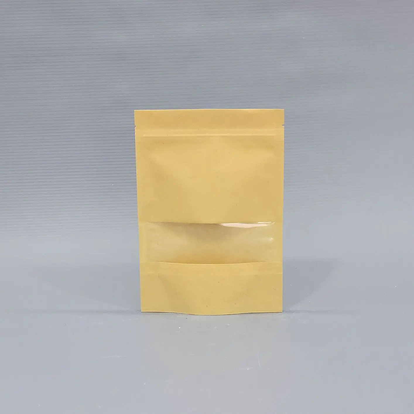[ST.6231.RG50] Doypack with window / 14*20cm / 50p.