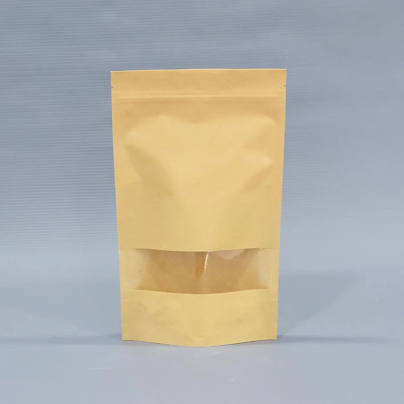 [ST.6232.RG50] Doypack with window / 16*26cm / 50p.