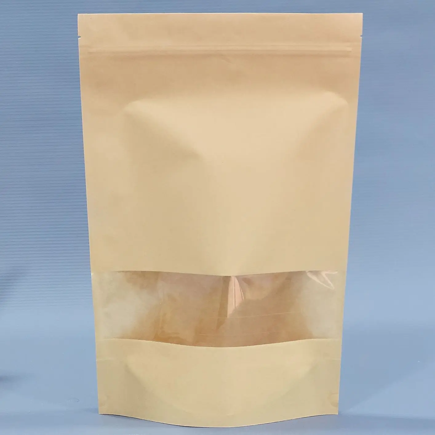 [ST.6235.RG50] Doypack with window / 30*40cm / 50p.