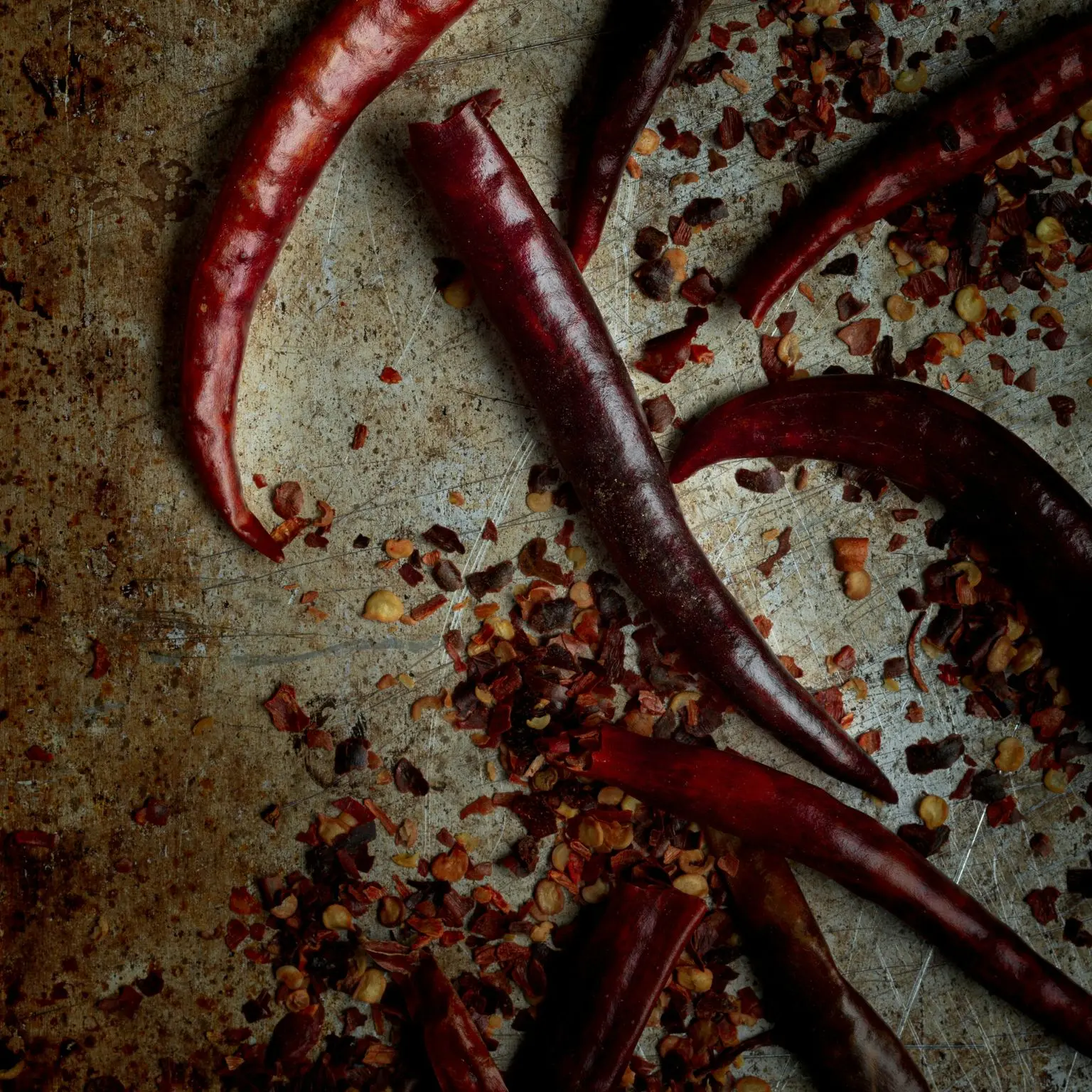 [PV.1803.B1] Chili crushed with seeds / organic / 1kg